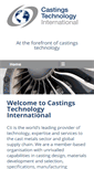 Mobile Screenshot of castingstechnology.com